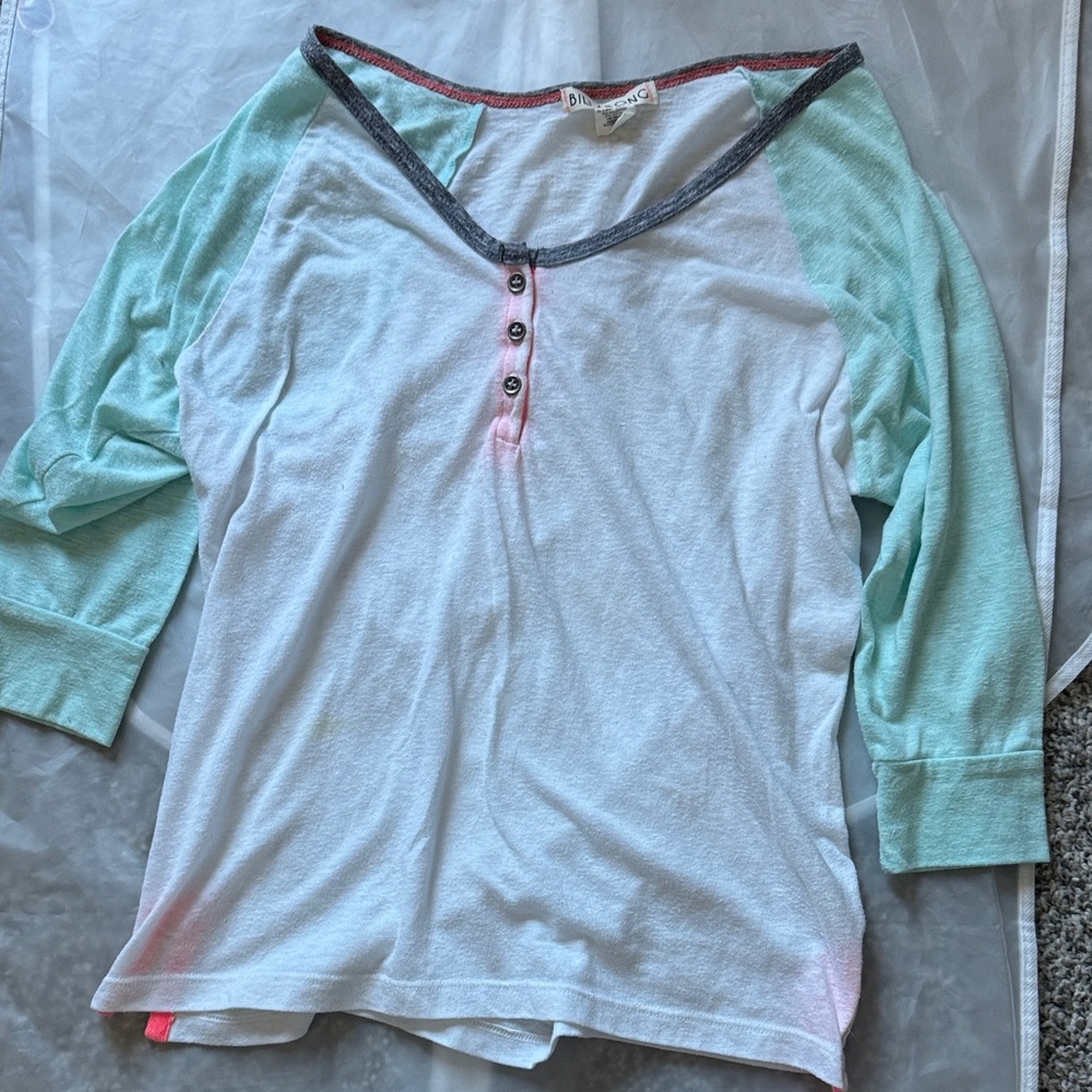 Billabong Colorful Shirt with Button Detail